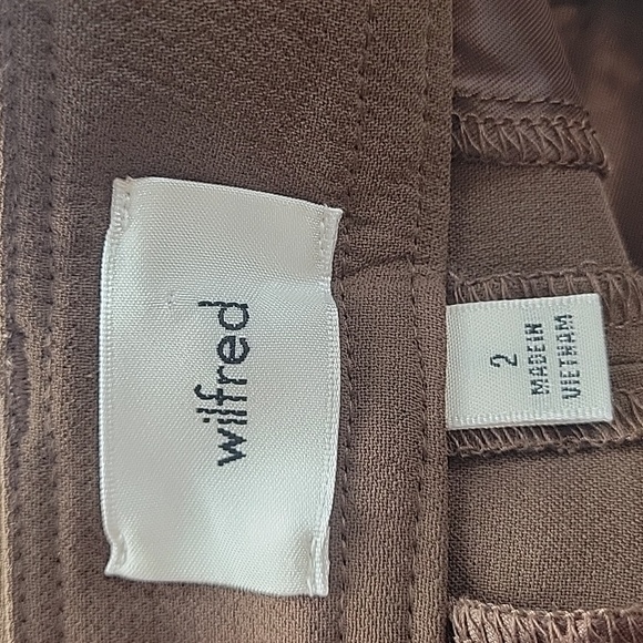Wilfred Project Cargo Pants Brown Size 2 - Picture 6 of 10